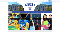 Desktop Screenshot of collegiosignazio.it